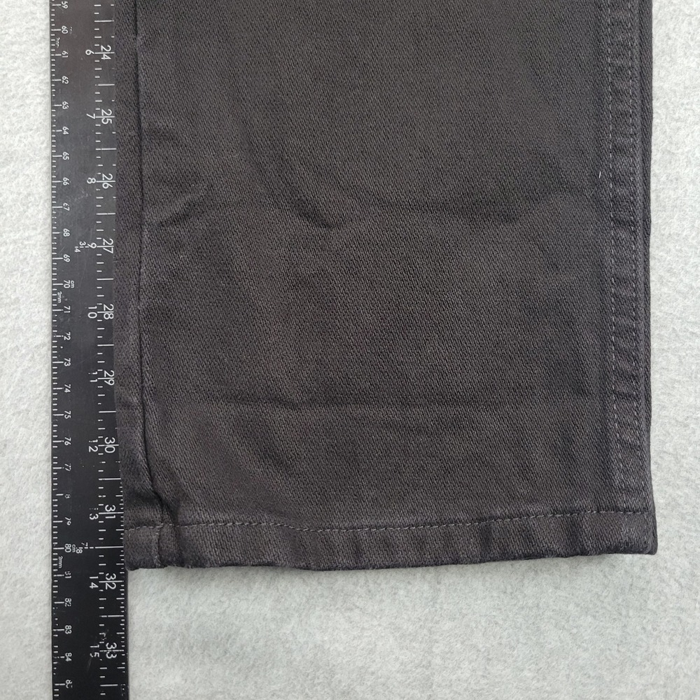 Wrangler Slim Fit Jeans Mens 32x32 Black Silver Edition 933SEWK‎ Straight Leg - Picture 7 of 10